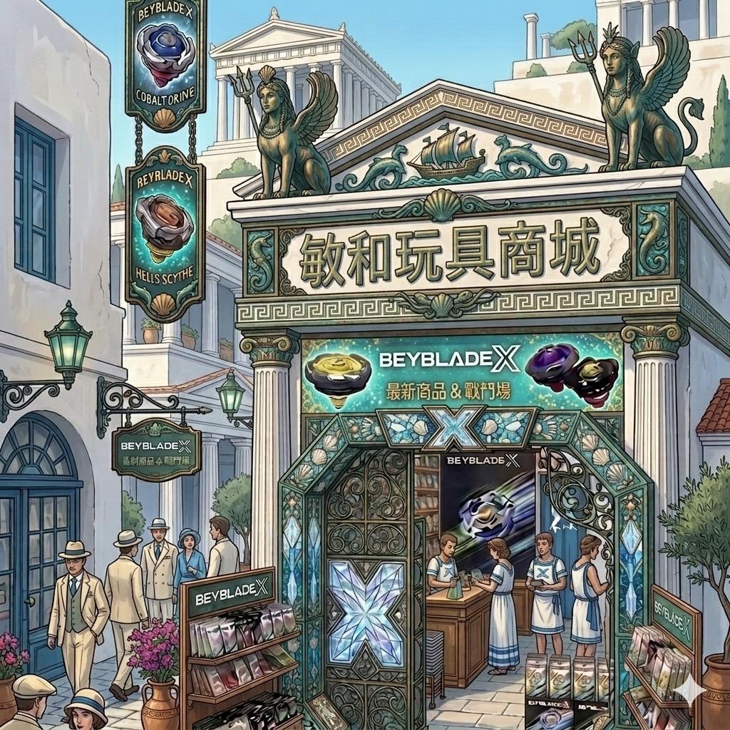 敏和玩具商城（戰鬥陀螺X、線條小狗）