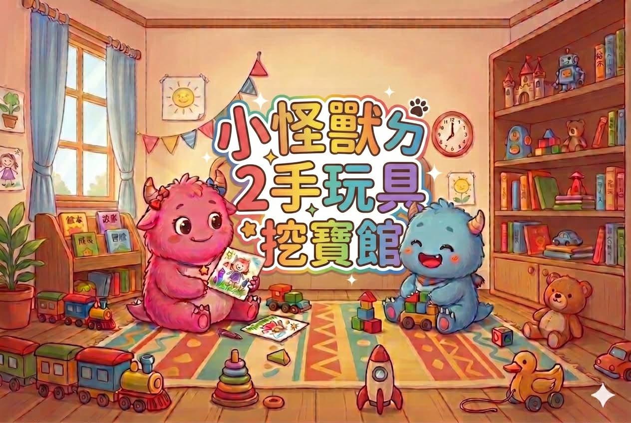 小怪獸的2手玩具挖寶館
