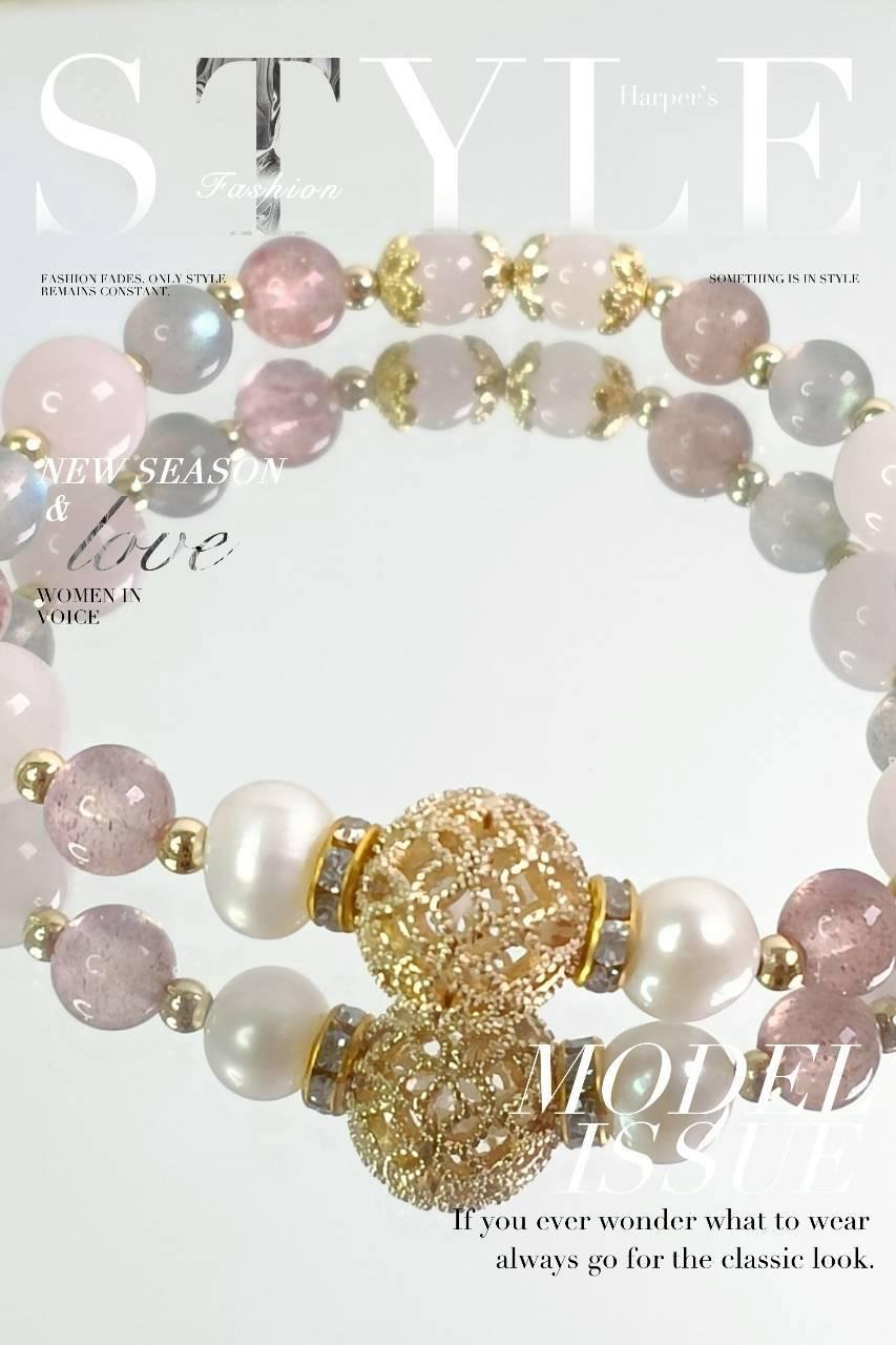 愛美盛飾 外泌體化粧水 水晶手鍊 