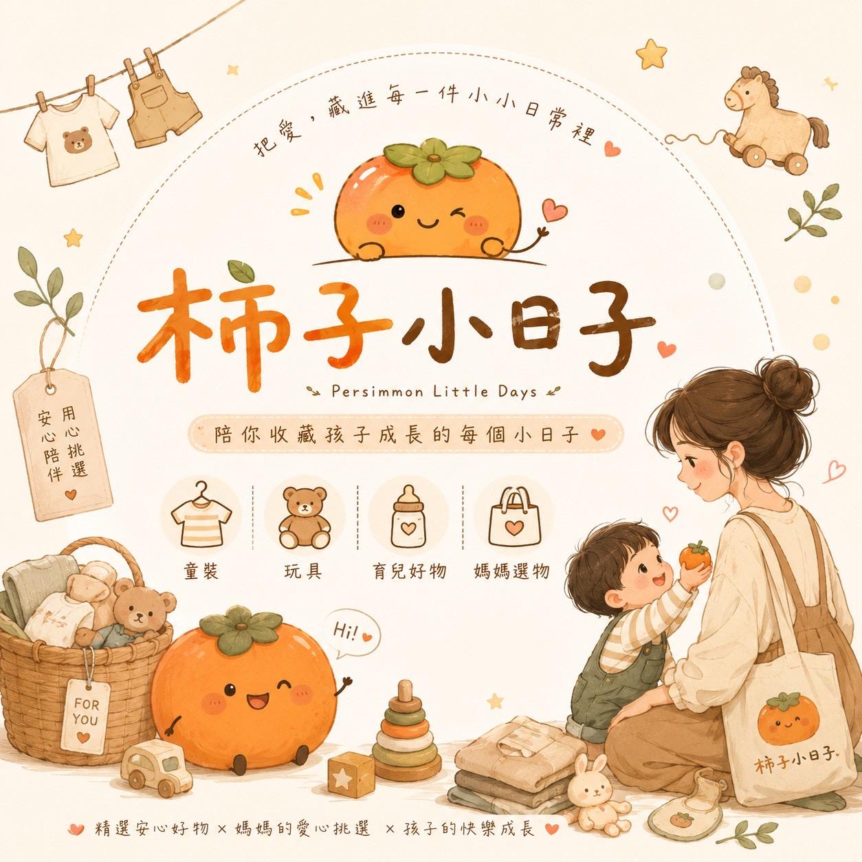 柿子小日子🍊｜童裝・玩具選物