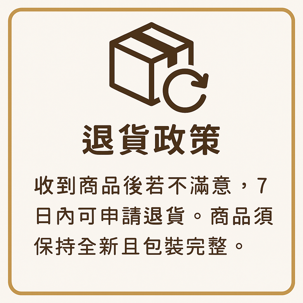 退貨政策