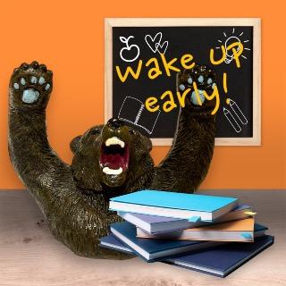 Wake Up early ！起床了啦📣