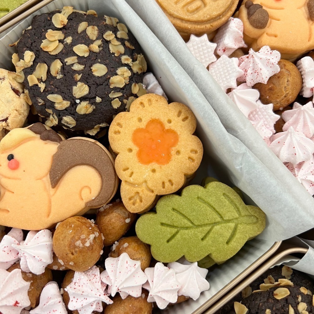 【Butter_KiKi】鐵盒餅乾 手工餅乾 喜餅 奶油 可可 抹茶（下訂前請先詢問製作日期）-細節圖3