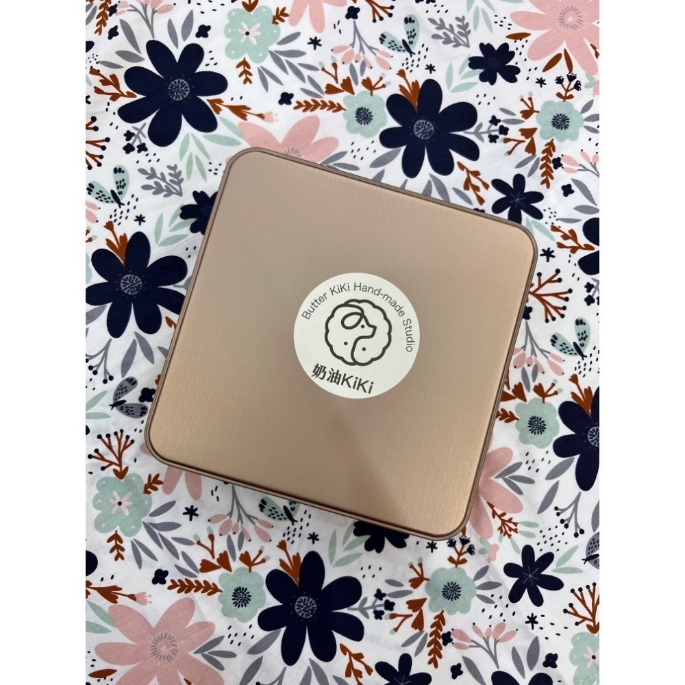 【Butter_KiKi】鐵盒餅乾 手工餅乾 喜餅 奶油 可可 抹茶（下訂前請先詢問製作日期）-細節圖4