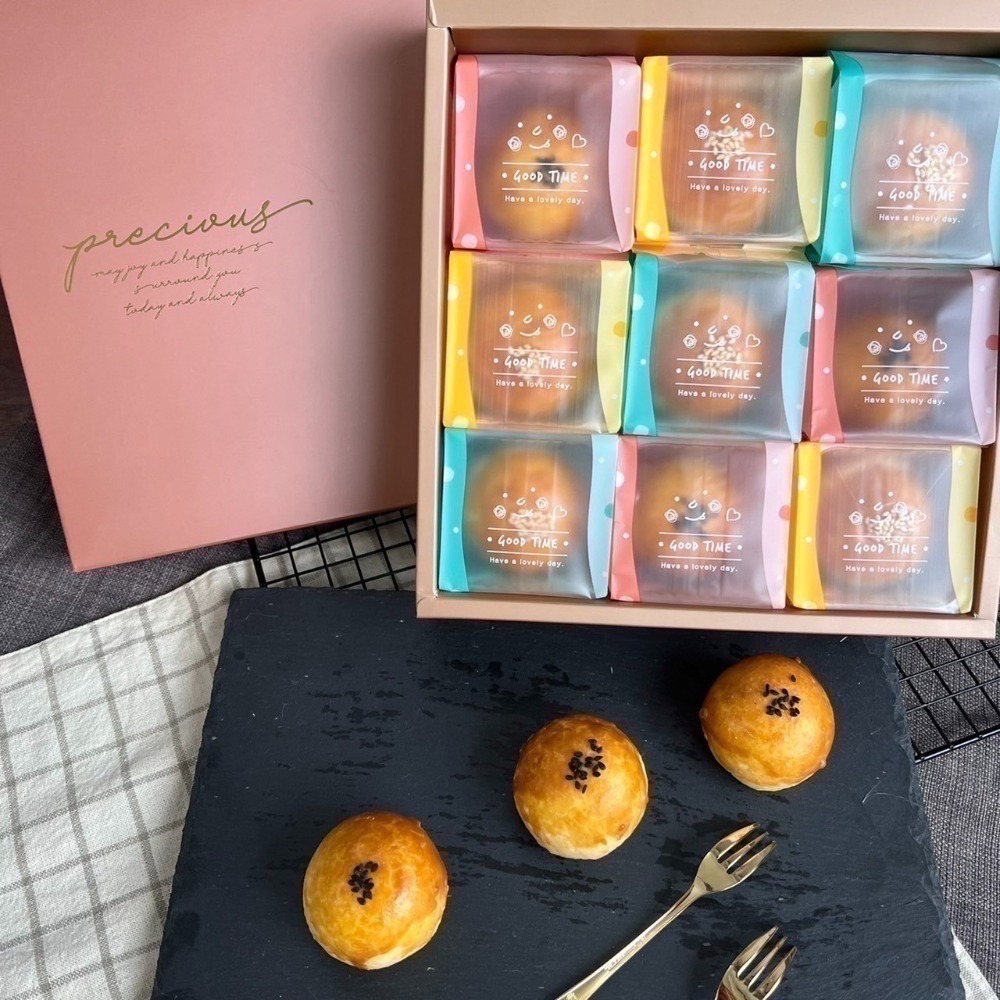 【Butter_KiKi】蛋黃酥 諾曼第無水奶油 紅土鹹蛋黃 太白胡麻油（下訂前請先詢問製作日期）-細節圖3