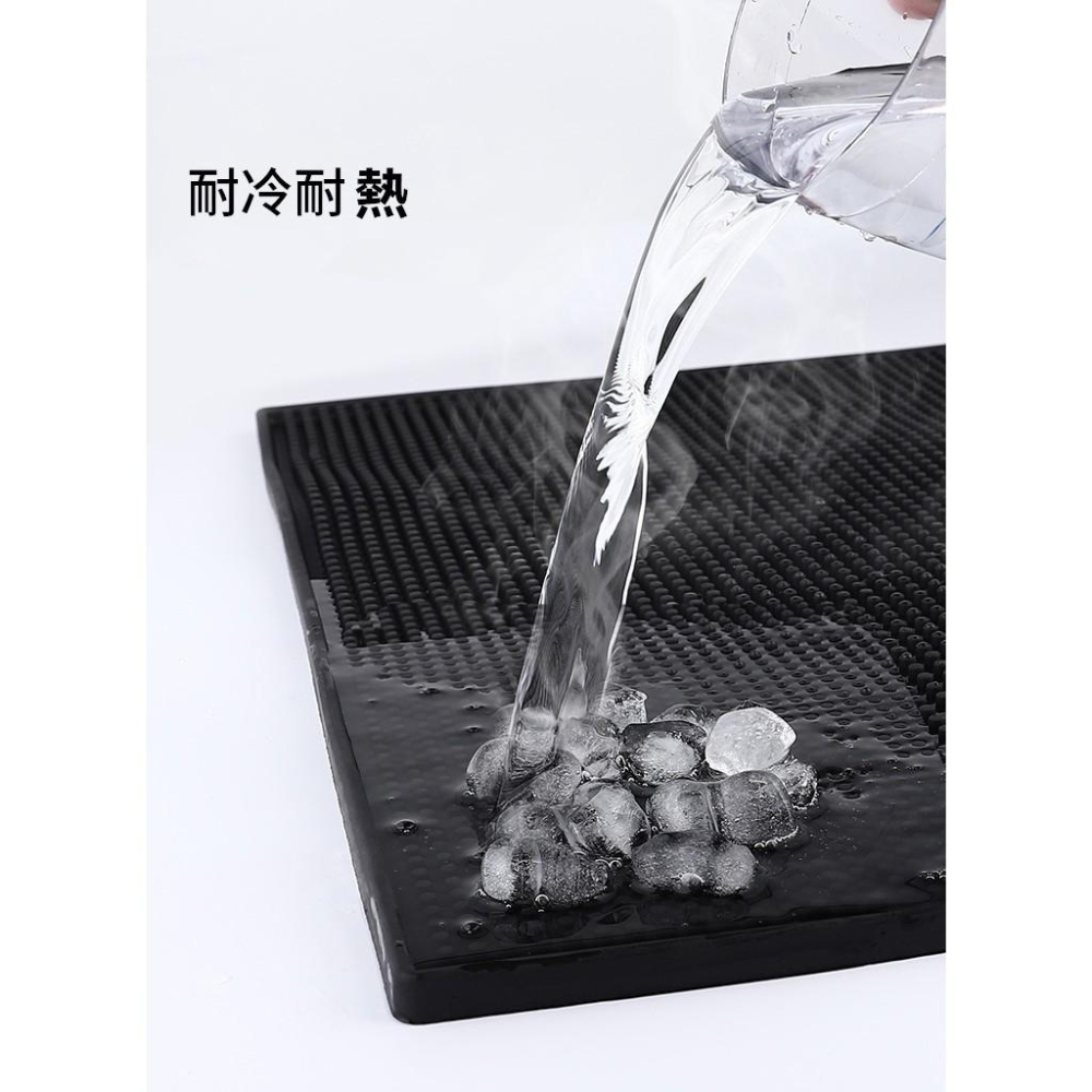橡膠隔水墊.吧檯墊 咖啡吧檯PVC加厚吧台墊,吧檯墊 橡膠隔水墊 防滑杯墊 調酒吧 用具 吧檯桌墊 瀝水墊,調酒器具防滑-細節圖4