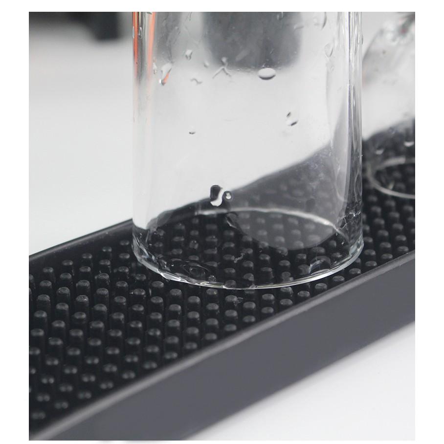 橡膠隔水墊.吧檯墊 咖啡吧檯PVC加厚吧台墊,吧檯墊 橡膠隔水墊 防滑杯墊 調酒吧 用具 吧檯桌墊 瀝水墊,調酒器具防滑-細節圖6