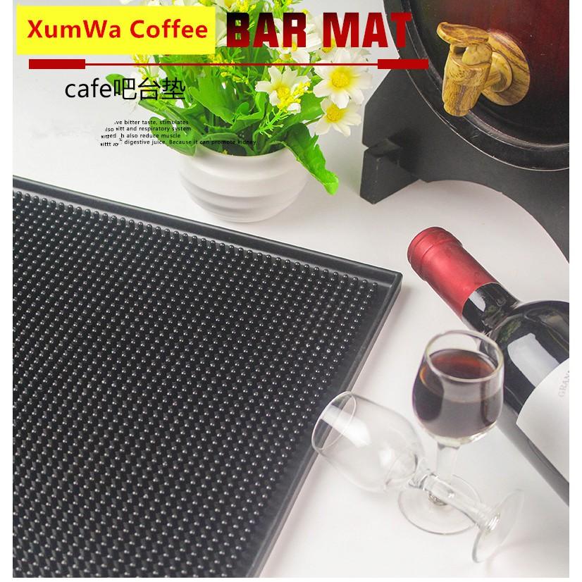 橡膠隔水墊.吧檯墊 咖啡吧檯PVC加厚吧台墊,吧檯墊 橡膠隔水墊 防滑杯墊 調酒吧 用具 吧檯桌墊 瀝水墊,調酒器具防滑-細節圖7