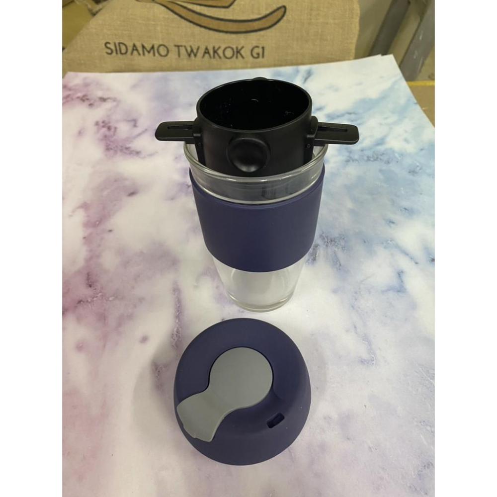 小天使/不鏽鋼雙層咖啡濾杯/可折疊便攜好收納免濾紙咖啡過濾杯不銹鋼咖啡濾網滴漏式過濾器手衝杯便攜咖啡器-細節圖8