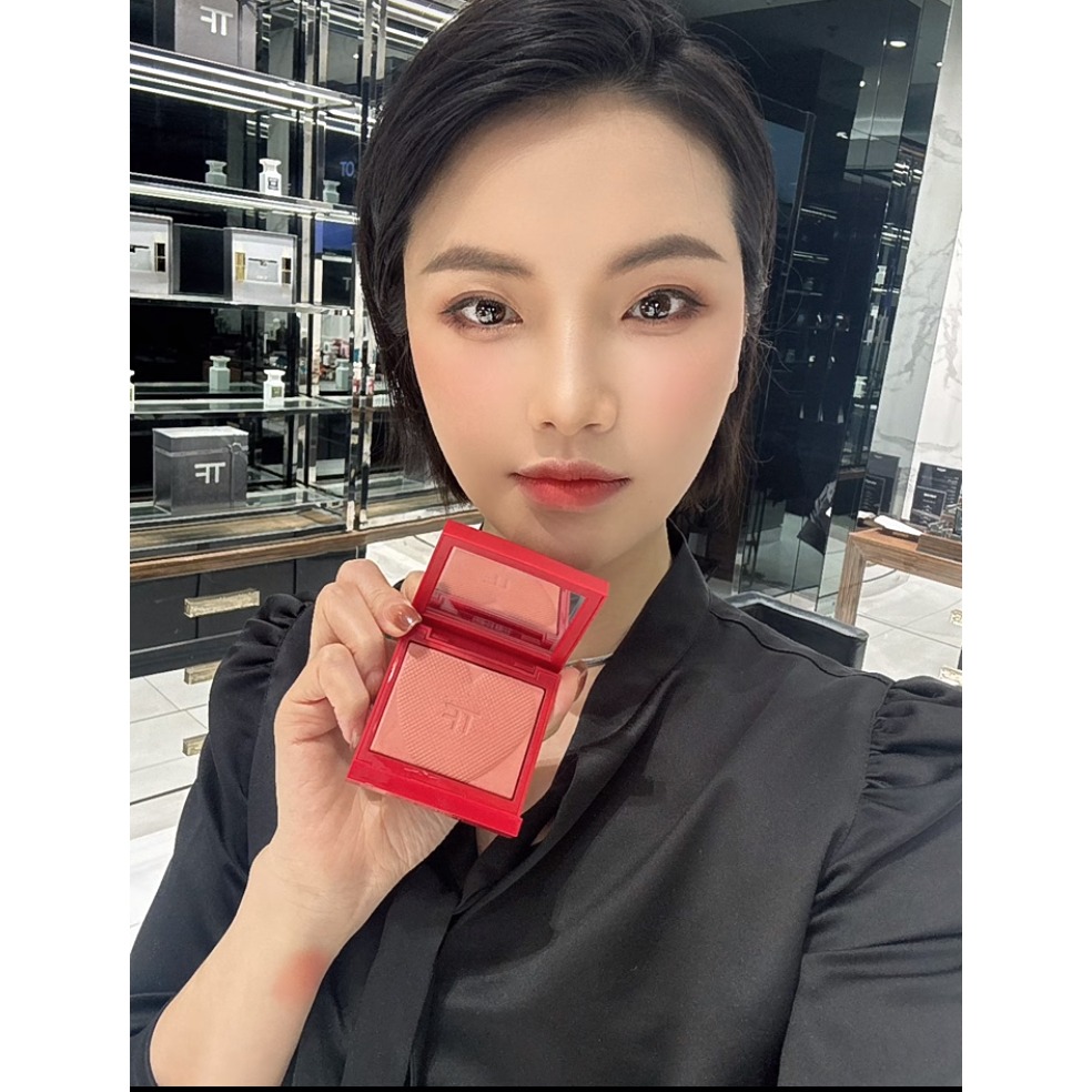 【Le Bonheur】英國連線✈️限時代購  Tom Ford 愛心桃粉腮紅01 2024情人節限定 TF 6g-細節圖3