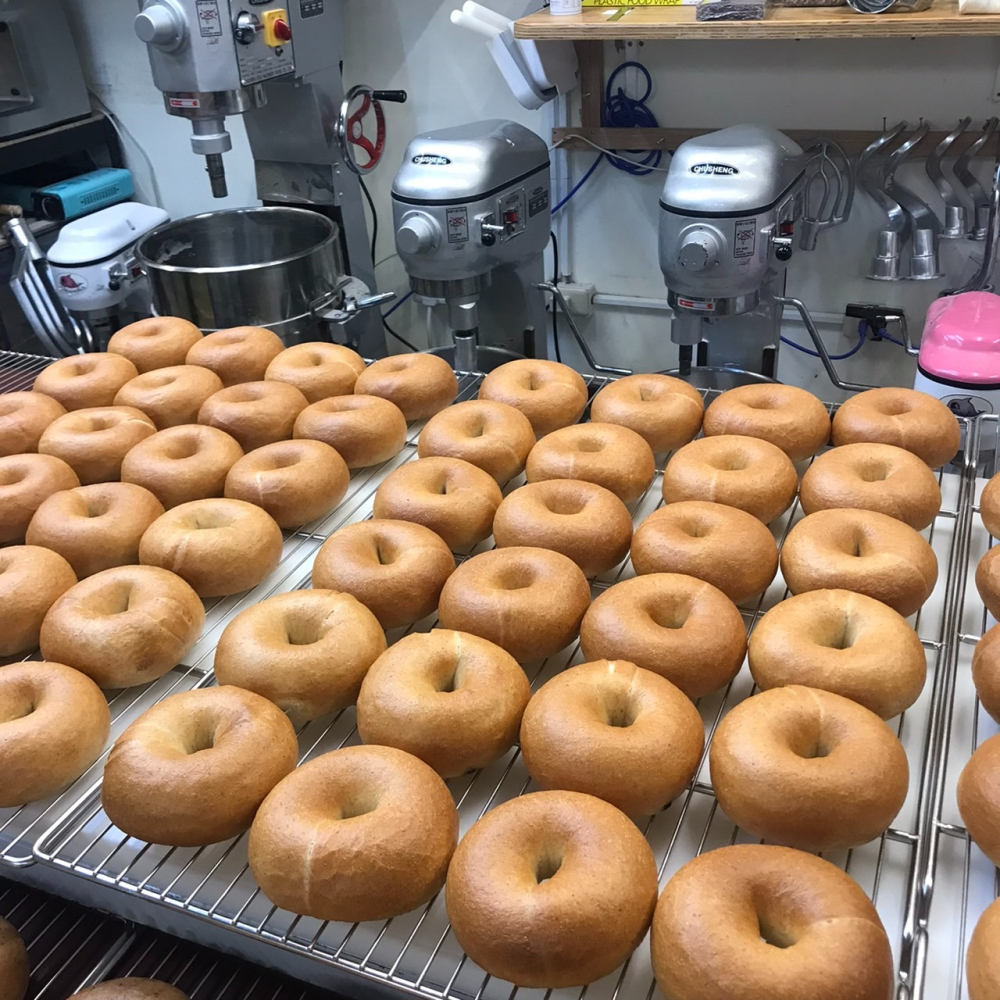 【百分百無糖】【十八麥全粒麥貝果】12個優惠組 下標現作 低醣 高膳食纖維【百分百台灣小麥】 石磨研磨全麥麵粉-細節圖5