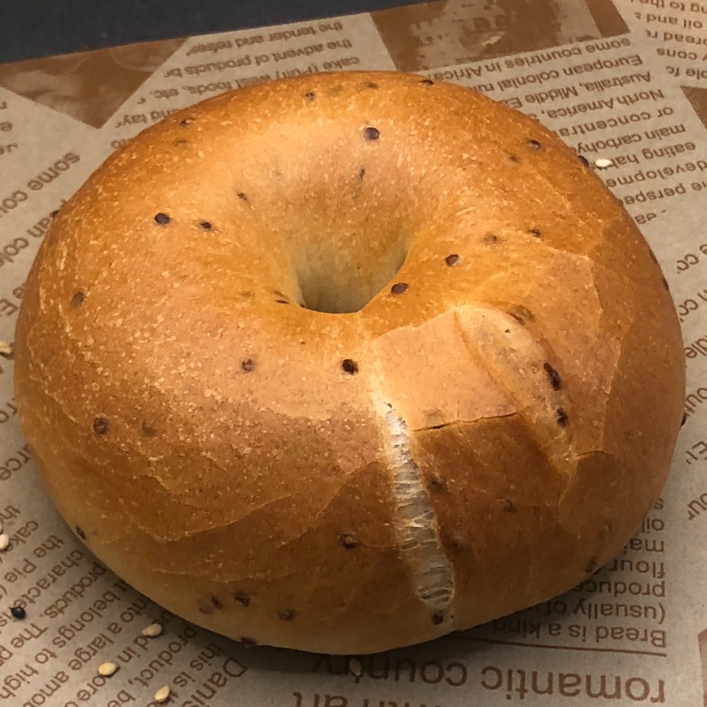 低卡麵包匠人手作 紅藜全麥貝果9種口味BAGEL 原味 無蛋 無油 無奶的全素貝果100%全粒麥麵粉 無漂白無添加-規格圖1
