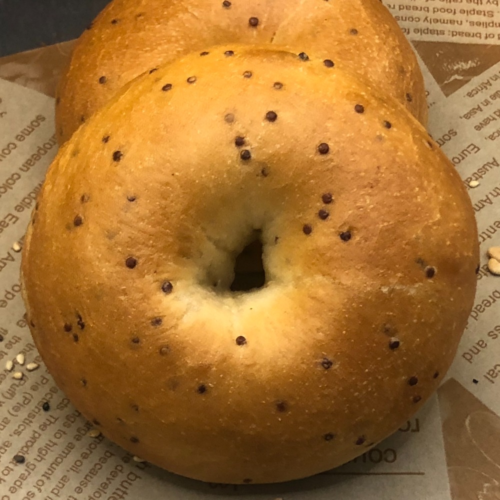 低卡麵包匠人手作 紅藜全麥貝果9種口味BAGEL 原味 無蛋 無油 無奶的全素貝果100%全粒麥麵粉 無漂白無添加-規格圖1