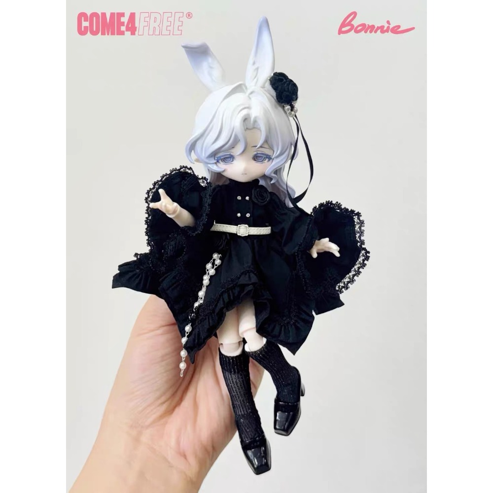 正版 COME4FREE 氣象星語 邦倪兔 12分 bjd 可動人偶 盲盒 潮玩 週邊 C4F-規格圖1
