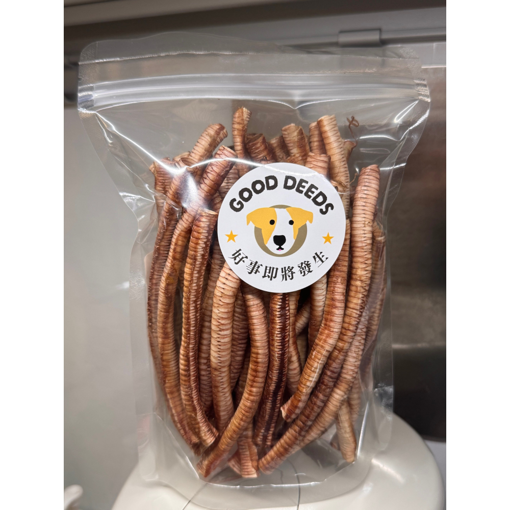 🔥酥脆鴨氣管🔥100克淨重 脆的鴨氣管 無添加防腐劑 寵物零食 【好事即將發生】-細節圖2