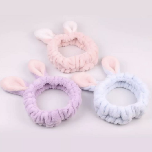 【💖搜狗 百貨💖】艾杜紗 活動搭配 兔兔洗臉髮帶 不挑色-細節圖2