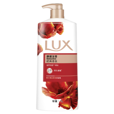 【i mall 特賣會】麗仕 LUX 精油香氛沐浴乳 嫵媚迷香 1000ml