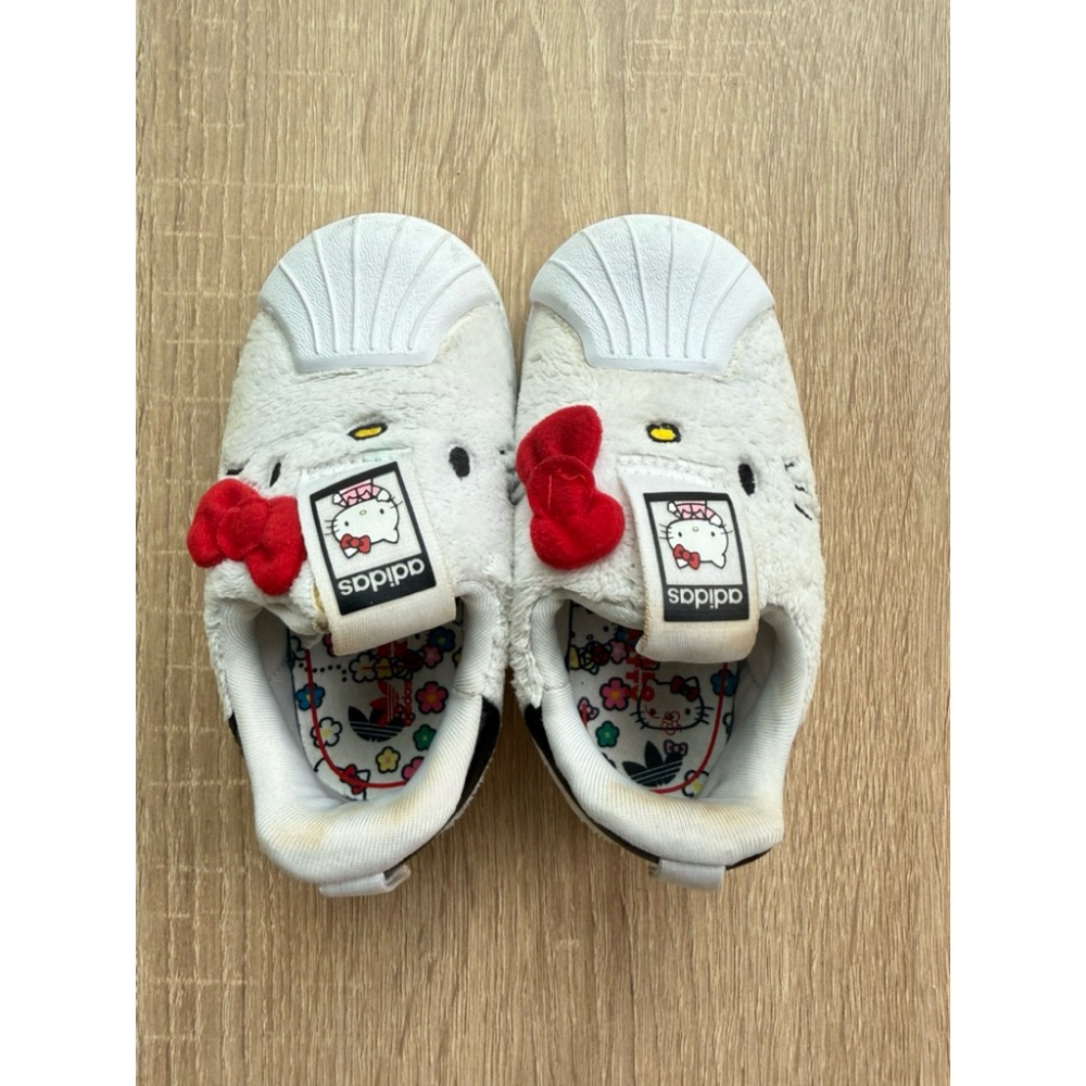 二手 寶寶 Adidas 聯名 hello kitty 12cm-細節圖2