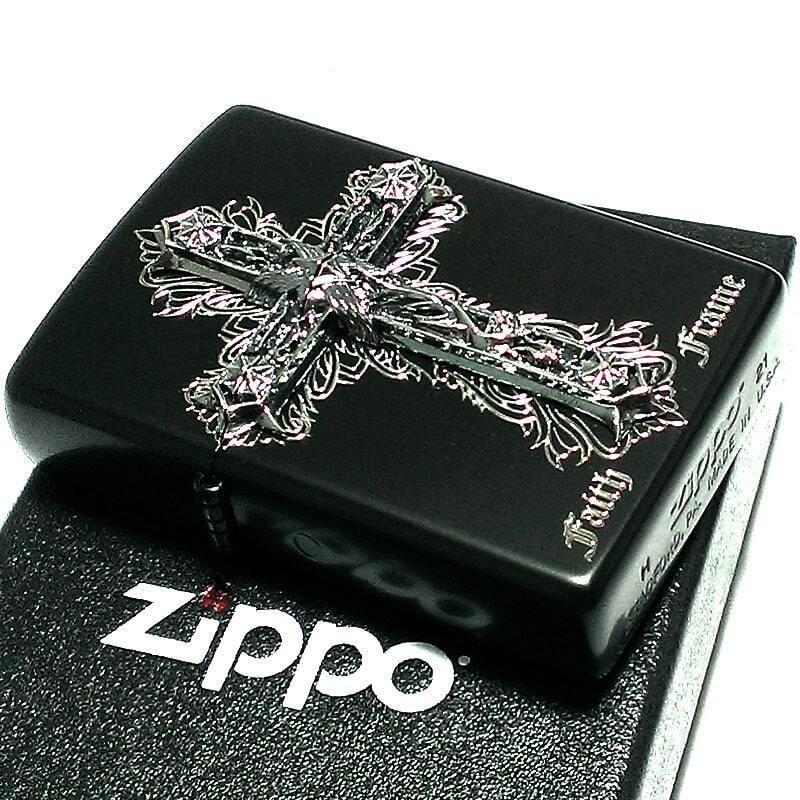 日系 Zippo 防風打火機 立體 黑色 十字架  打火機 燃油 煤油 生日 禮物 聖誕節 男友 爸爸-細節圖2