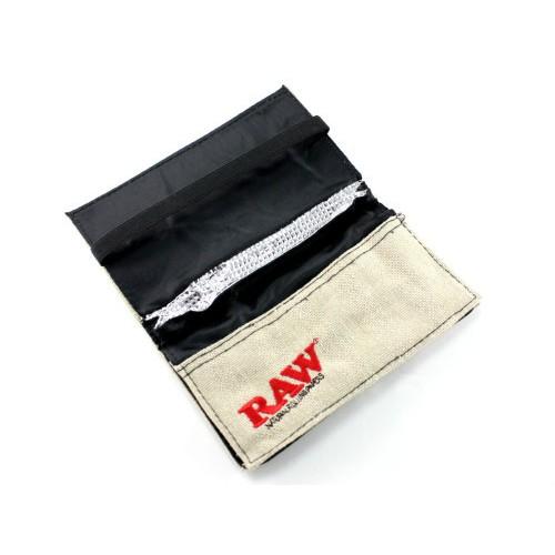 【原裝正品】RAW 天然麻布包 錫紙內層 防潮 捲菸包 捲煙包 攜帶包-細節圖4