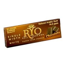 【原裝正品】RYO 巧克力 風味紙 7cm 標準長度 捲菸紙 捲菸 50張 捲煙 菸紙 煙紙 捲煙紙 煙嘴