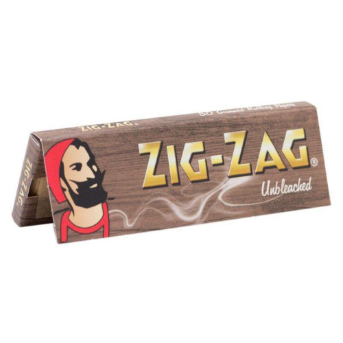 【原裝正品】ZIG ZAG Unbleached 捲菸紙 無漂白 木漿紙 法國老人頭 捲菸 紙 天然紙 捲煙 菸紙 煙紙