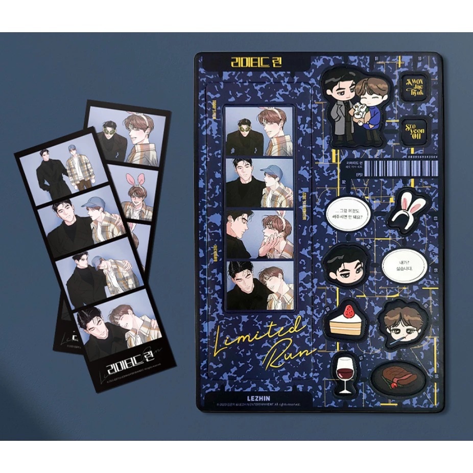 預購~全新韓文漫畫~Limited Run 限定時光/特别定制/限定營業 1-7 單行本& 官方周邊  리미티드 런-規格圖8