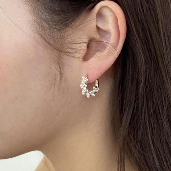 淡水珍珠花環 L230017-細節圖3