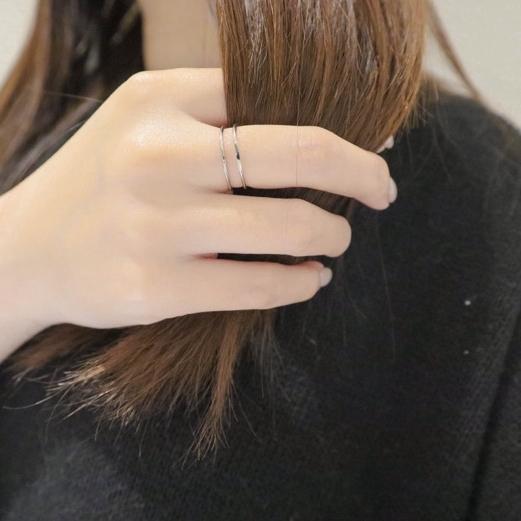 洛莉 🥑 輕奢款雙層 戒指 SS0303-細節圖5