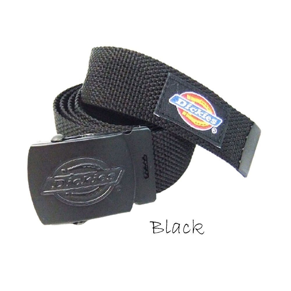 <現貨>Dickies 消光黑 帆布皮帶 尼龍腰帶 工裝 皮帶 腰帶 金屬 長版皮帶 工裝 素面 經典-規格圖8