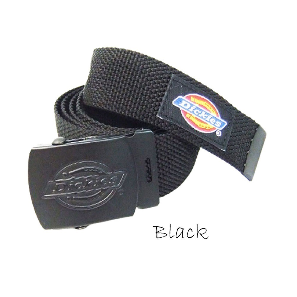 <現貨>Dickies 消光黑 帆布皮帶 尼龍腰帶 工裝 皮帶 腰帶 金屬 長版皮帶 工裝 素面 經典-規格圖8