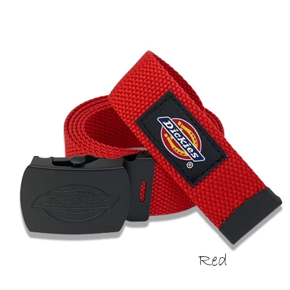 <現貨>Dickies 消光黑 帆布皮帶 尼龍腰帶 工裝 皮帶 腰帶 金屬 長版皮帶 工裝 素面 經典-規格圖8