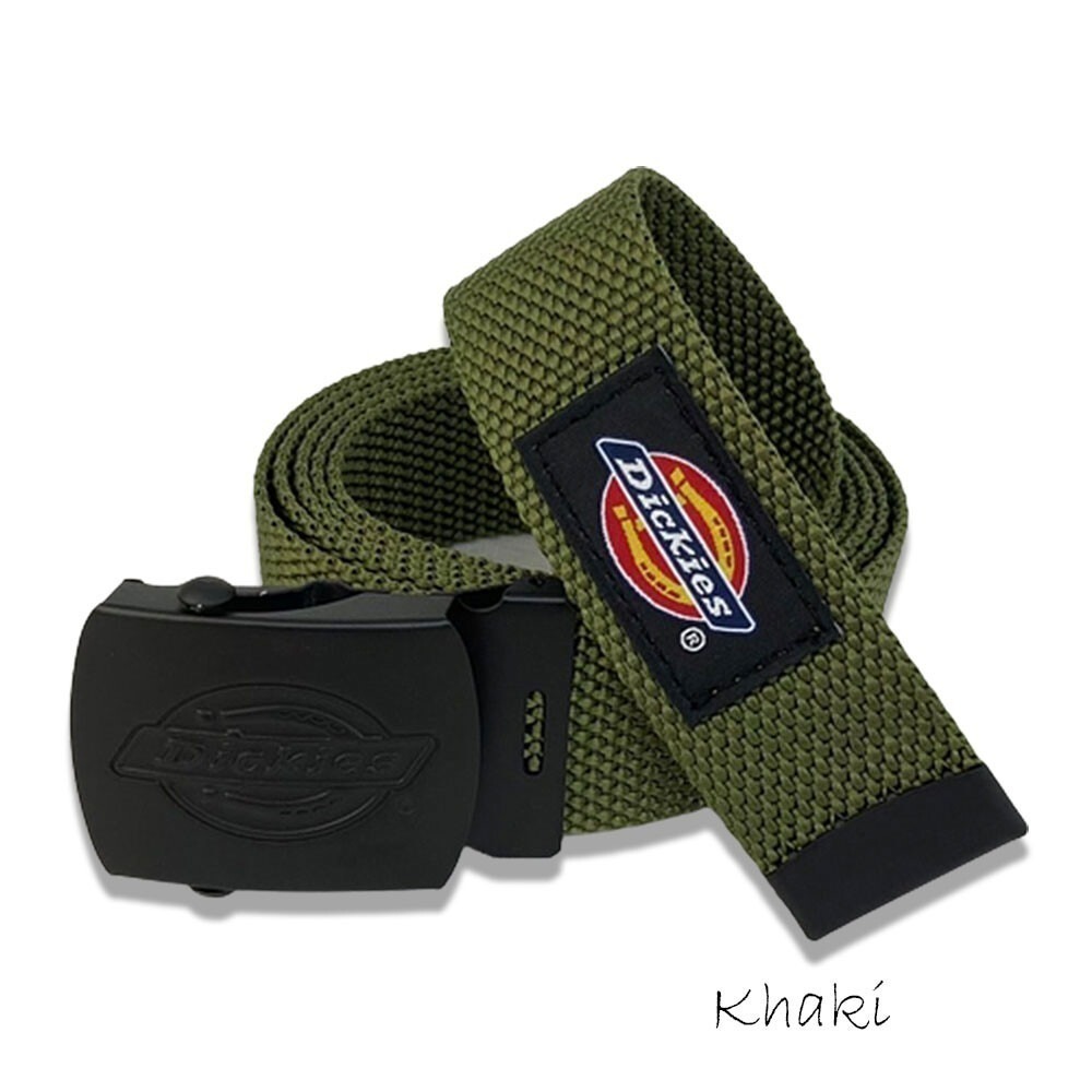 <現貨>Dickies 消光黑 帆布皮帶 尼龍腰帶 工裝 皮帶 腰帶 金屬 長版皮帶 工裝 素面 經典-規格圖8