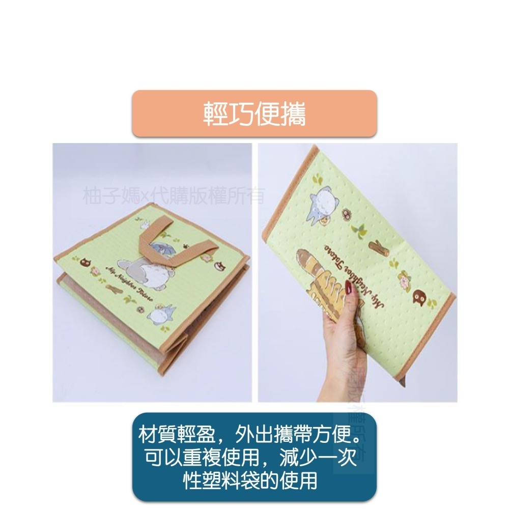 <現貨>SKATER 卡通 保冷袋 保溫袋 便當袋 提袋 不織布 午餐袋 購物袋 龍貓 KIKI 庫洛米-細節圖4