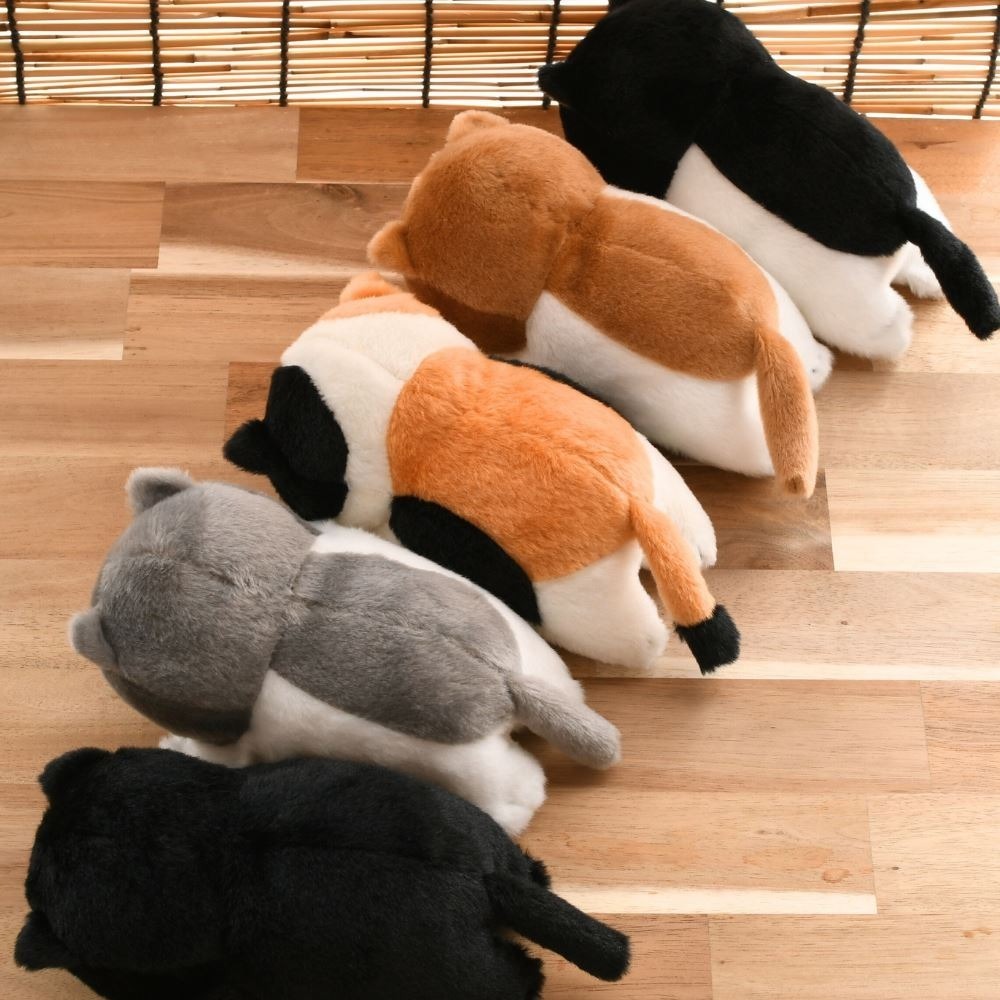 <現貨>棒貓 趴睡貓 無防備 睡貓 絨毛玩偶 愛睏貓咪 療癒 貓咪玩偶 内藤 デザイン研究所 躺平貓-細節圖4