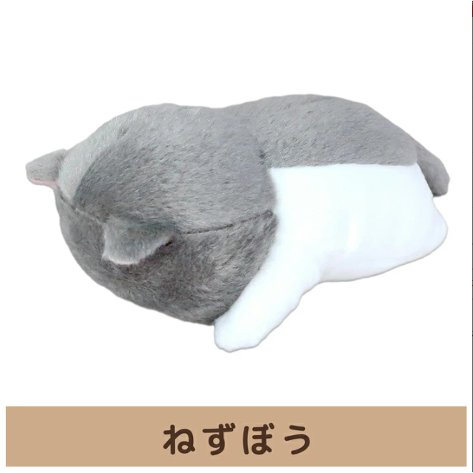 <現貨>棒貓 趴睡貓 無防備 睡貓 絨毛玩偶 愛睏貓咪 療癒 貓咪玩偶 内藤 デザイン研究所 躺平貓-規格圖6