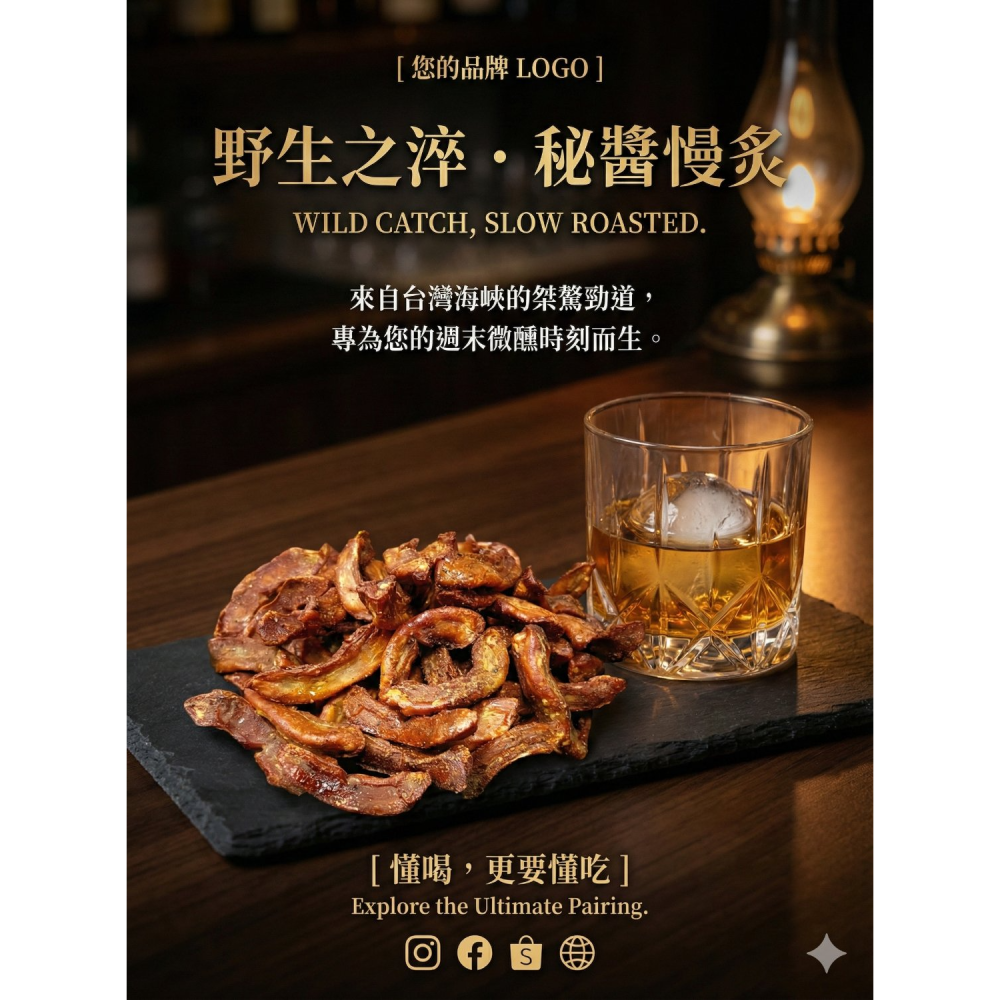 旗津野生烏魚腱零食包/整包原腱.淨重55公克《小崴的金利烏魚子》-細節圖6