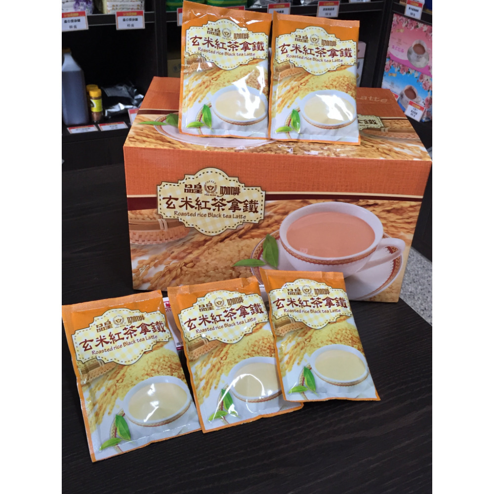 買十送一【品皇即溶飲品】二合一&三合一咖啡、奶茶即溶包~量販盒-規格圖2