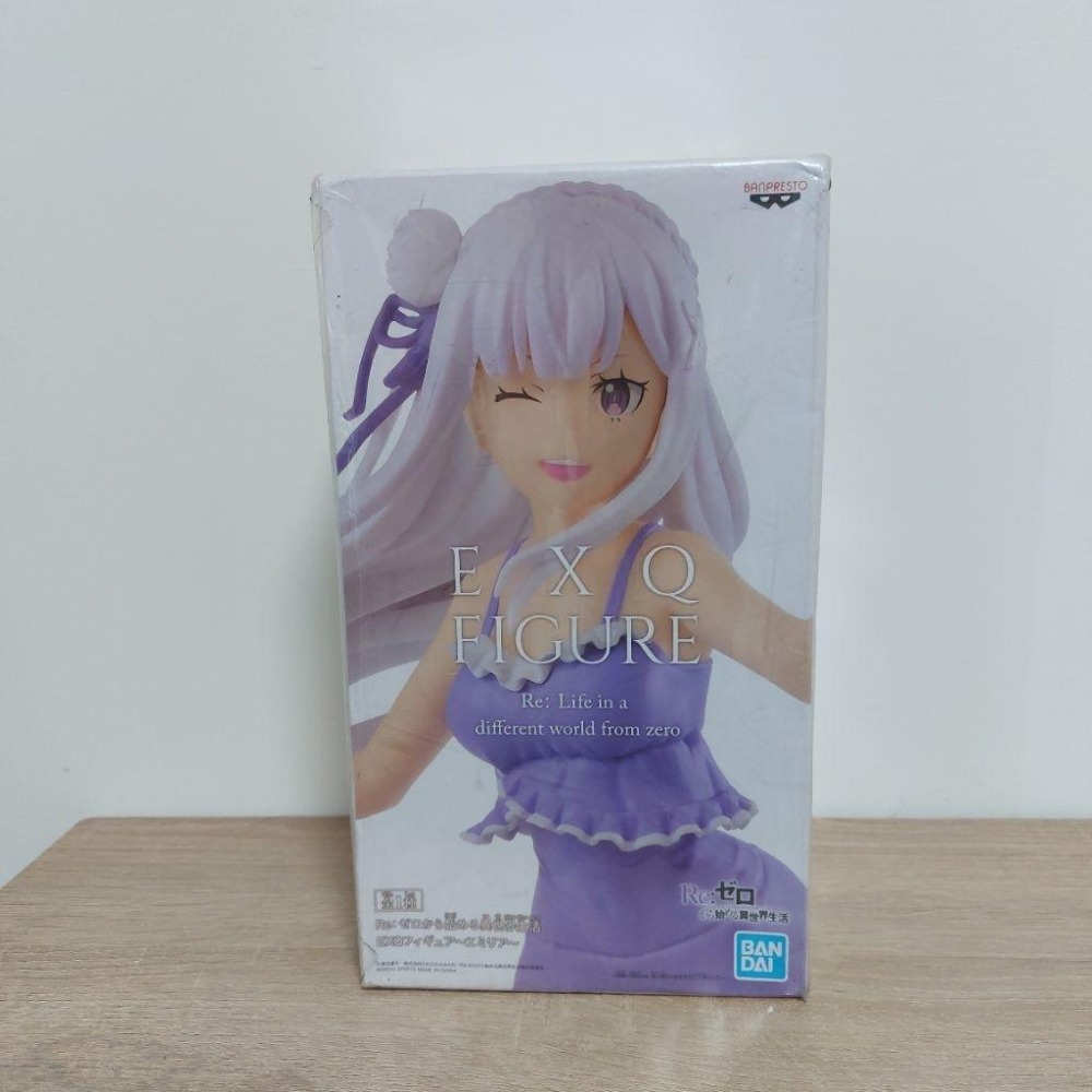 日版 BANDAI Re:從零開始的異世界生活 愛蜜莉雅 景品 公仔-細節圖2