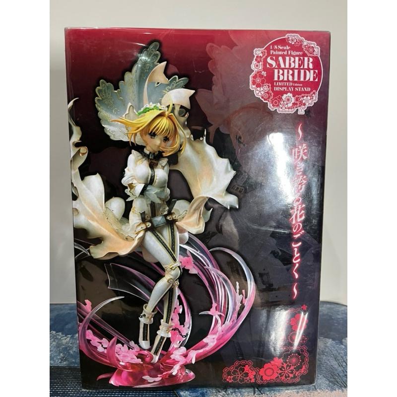 FATE/EXTRA CCC 暴君 尼祿  saber bride婚紗 特典版  1/8 PVC公仔-細節圖3