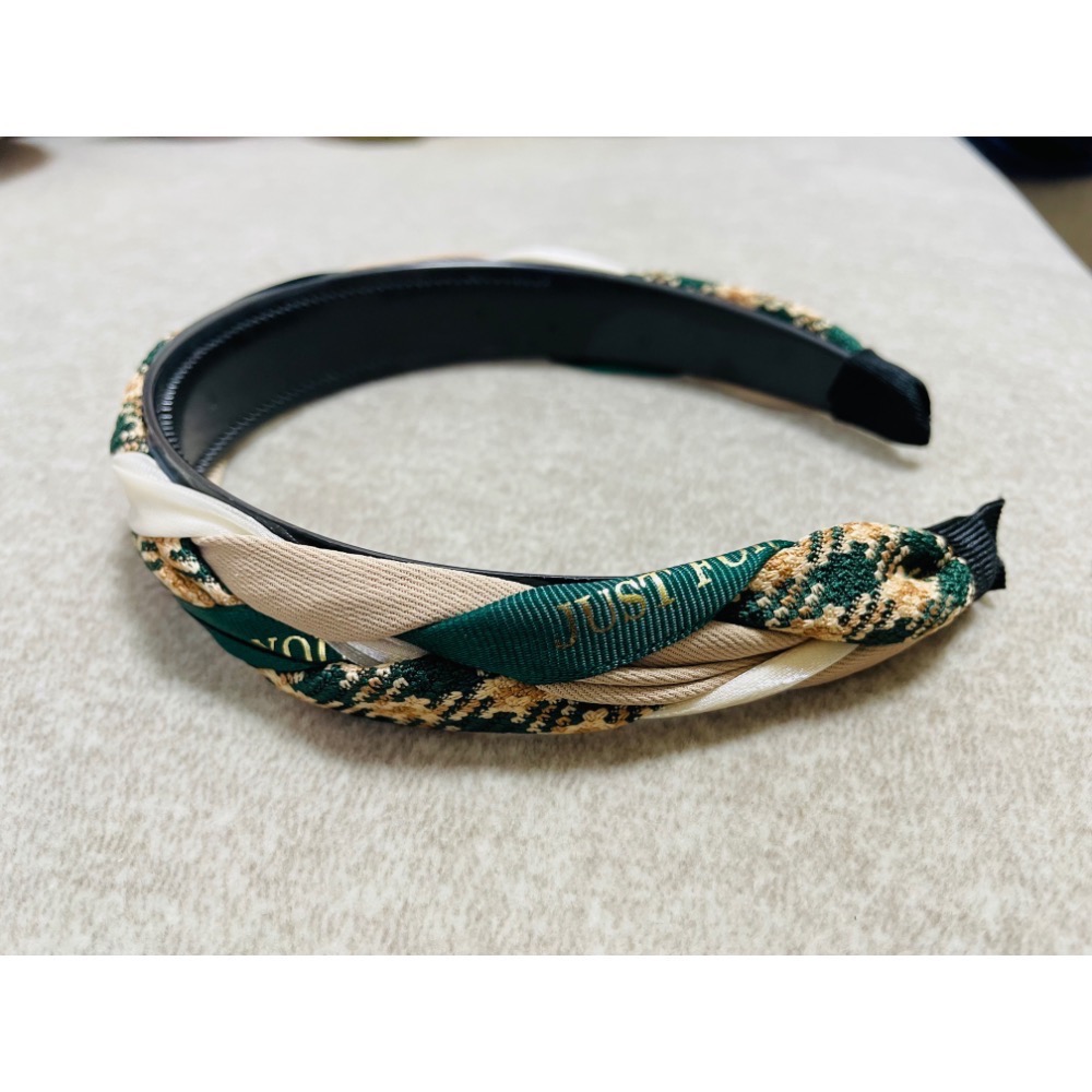 《台灣現貨》韓風編織髮箍-三色-細節圖7