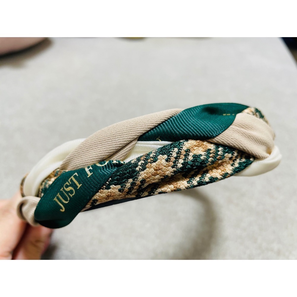 《台灣現貨》韓風編織髮箍-三色-細節圖9