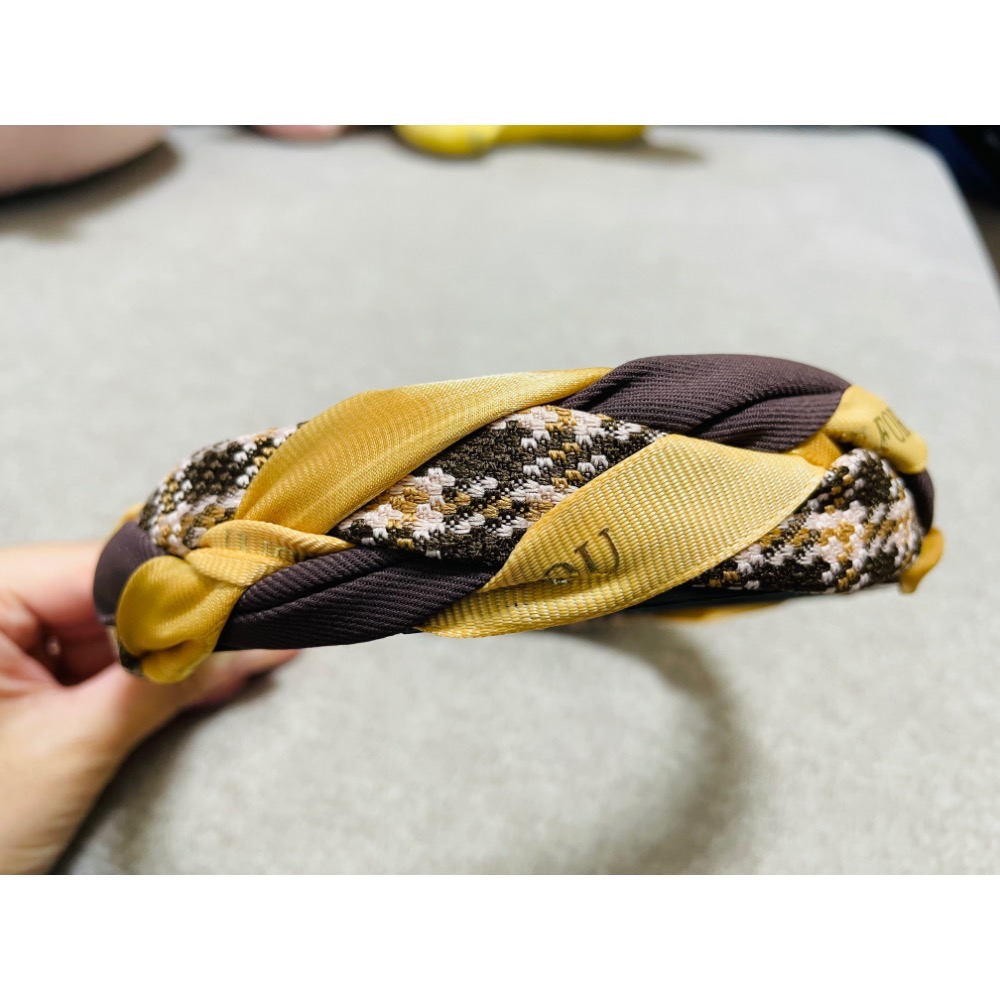 《台灣現貨》韓風編織髮箍-三色-規格圖9