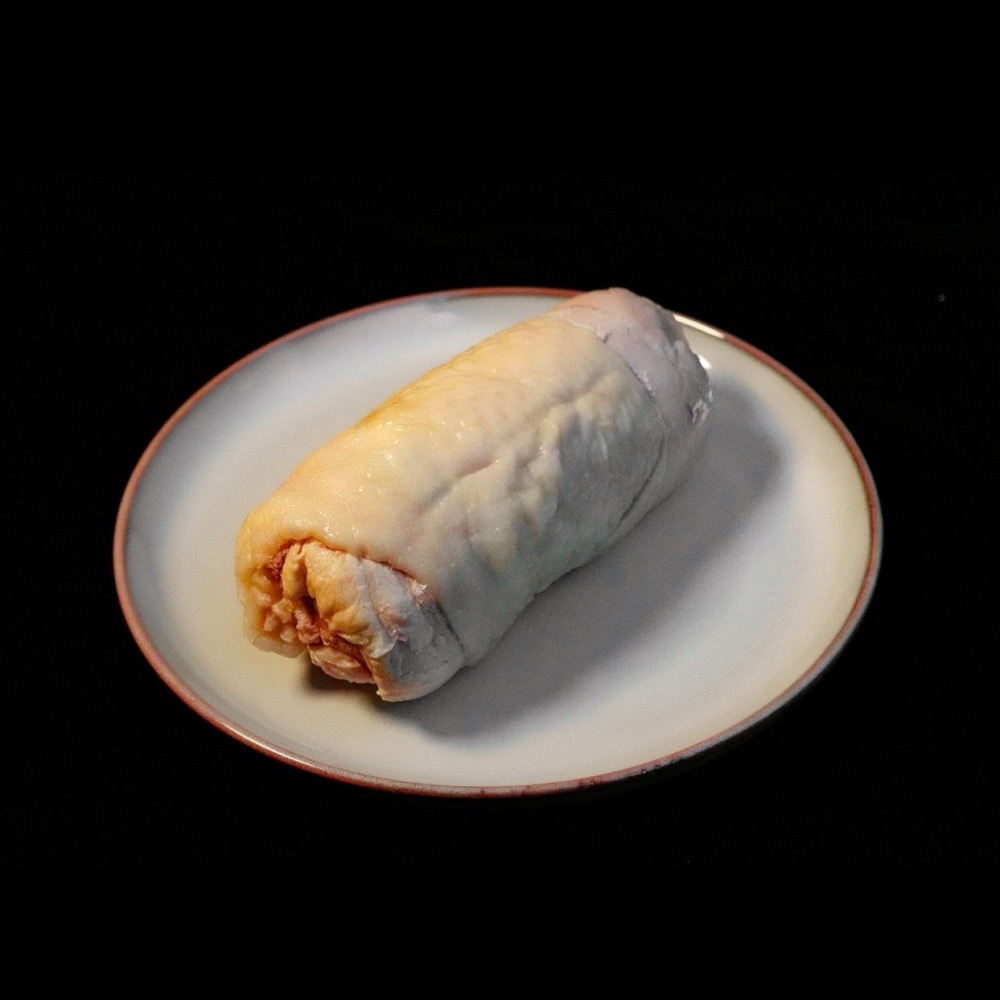 鮮滷味｜油雞/醉雞卷 450g 精選雞肉 傳統風味製作 油香酒香入味 口感滑嫩 冷凍即食 退冰可吃 家常必備-細節圖2