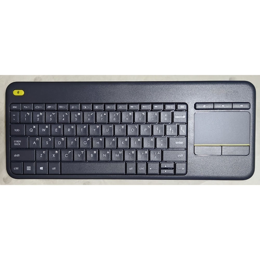 注音版Microsoft微軟 多媒體 鍵盤+多點觸控 軌跡板 滑鼠All-in-One 靜音 防水鍵盤 電腦 筆電 手機-細節圖2