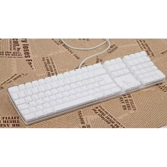蘋果APPLE A1048/G5 USB有線鍵盤 有數字小鍵盤 注音 繁中 繁體,Windows可用 超好按-細節圖3