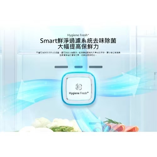 LG樂金 變頻 冰箱 GN-HL567SVN 525公升,WiFi 雙門 星辰銀 電冰箱 500L-細節圖9