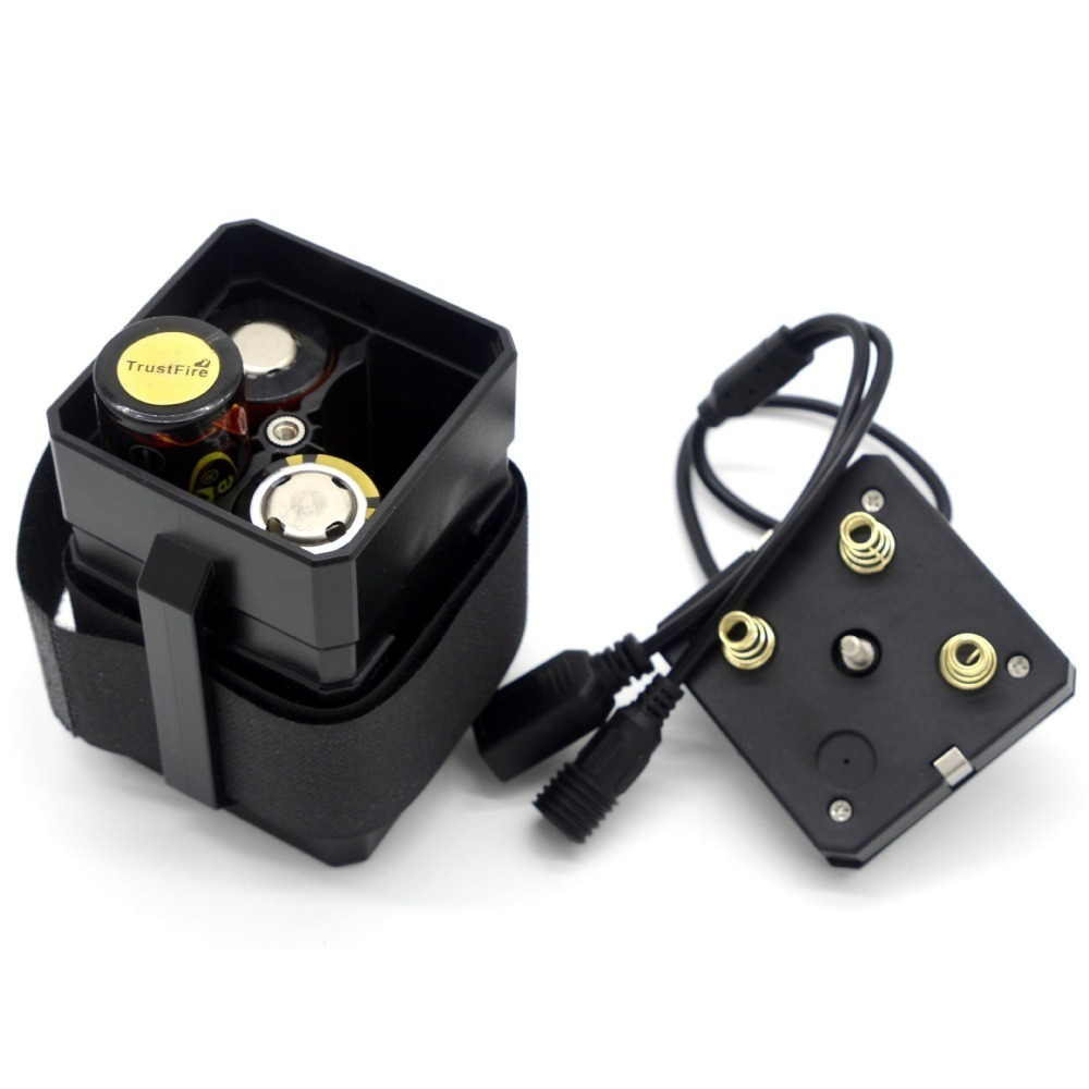USB/DC防水電池盒,行動電源 輸出5V 12V,26650 18650擴音器 監視器 LED燈 露營 筆電 太陽能板-細節圖3