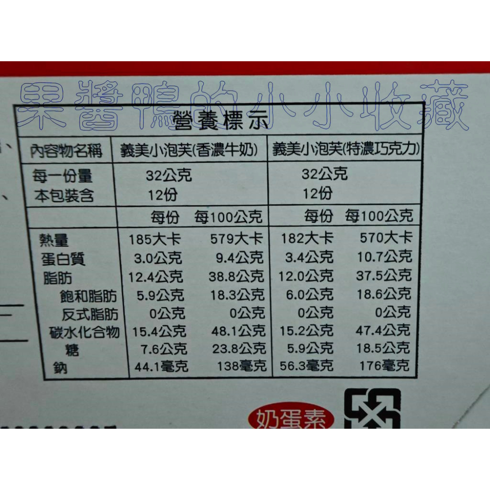 好市多 COSTCO 義美 I-MEI 小泡芙 雙口味 香濃牛奶 特濃巧克力 組合包 64公克 X 12入-細節圖4