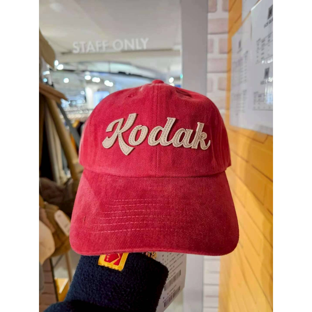 [asu.tw] 🇰🇷正韓 |預購| KODAK 柯達 LOGO貼布棒球帽 (四色)-細節圖7
